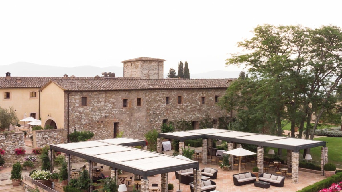 Restaurant at Castello di Casole, A Belmond Hotel, Tuscany