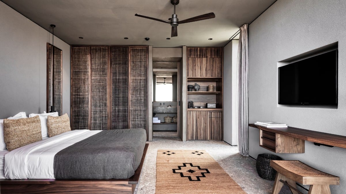 Schlafzimmer im Domes Zeen Chania, a Luxury Collection Resort, Kreta