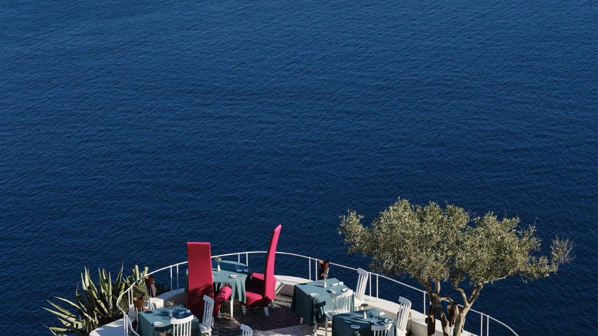 Restaurant at Andronis Luxury Suites