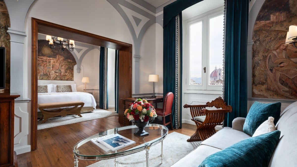 Bedroom at The St. Regis Florence