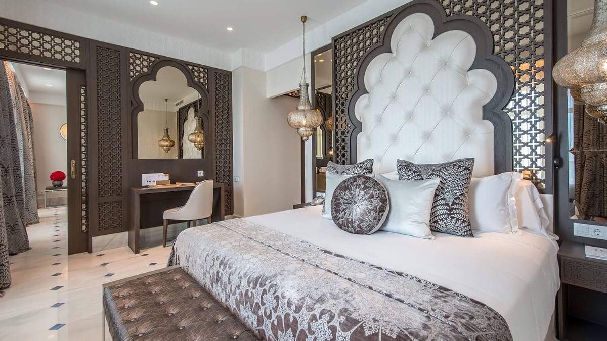 Schlafzimmer im Gran Hotel Miramar GL