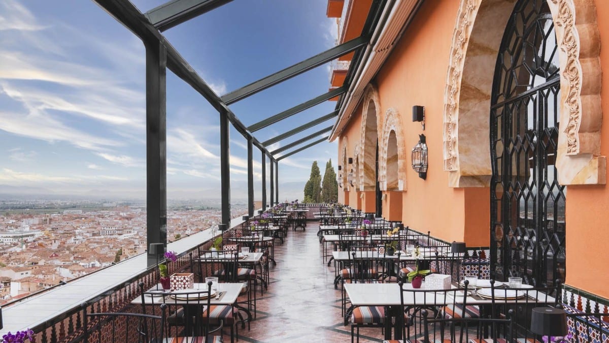 Restaurant im Alhambra Palace Hotel