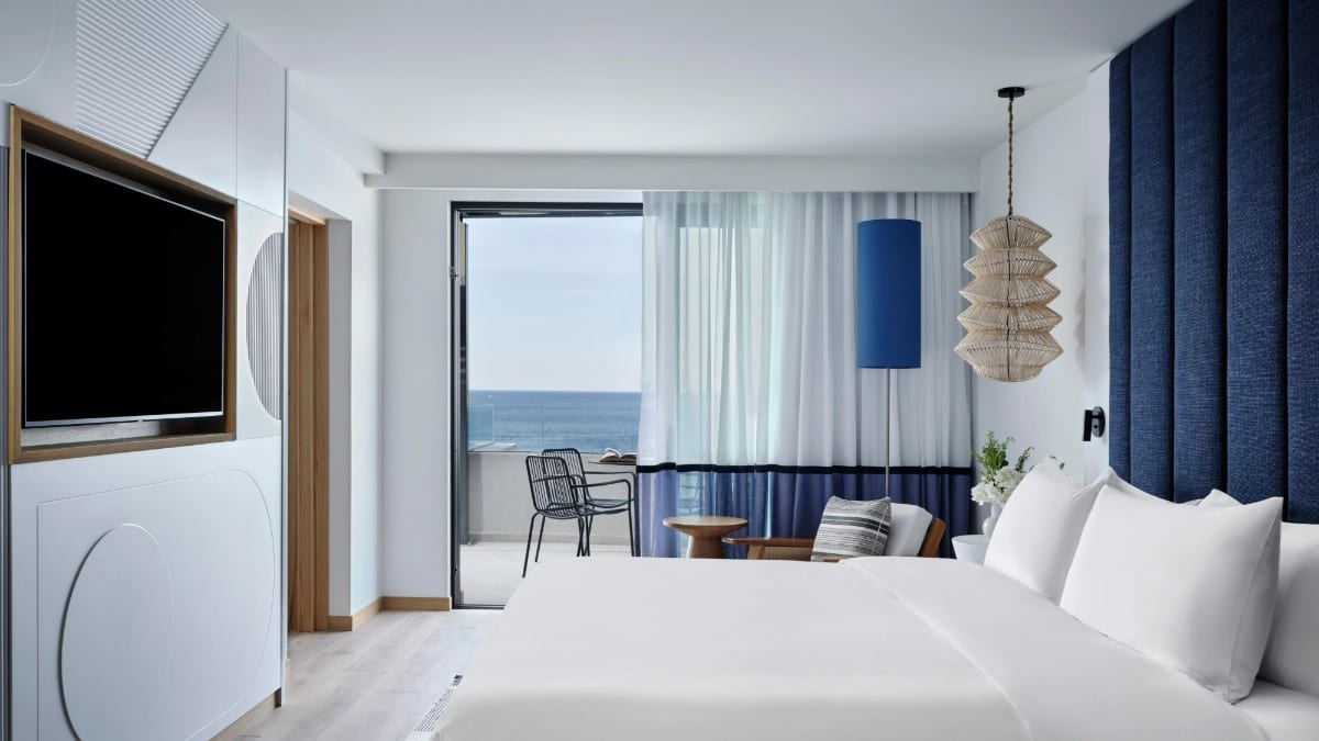 Schlafzimmer im InterContinental Crete