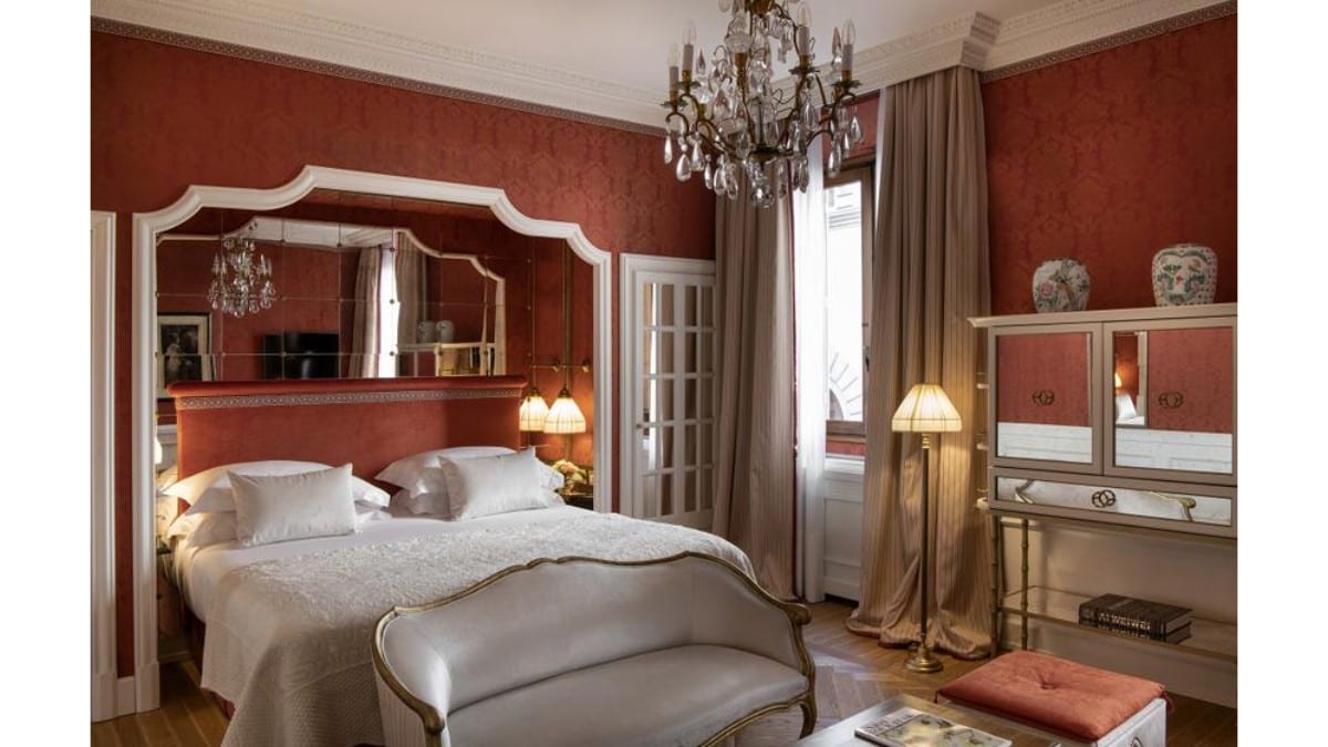 Bedroom at Helvetia&Bristol Firenze – Starhotels Collezione
