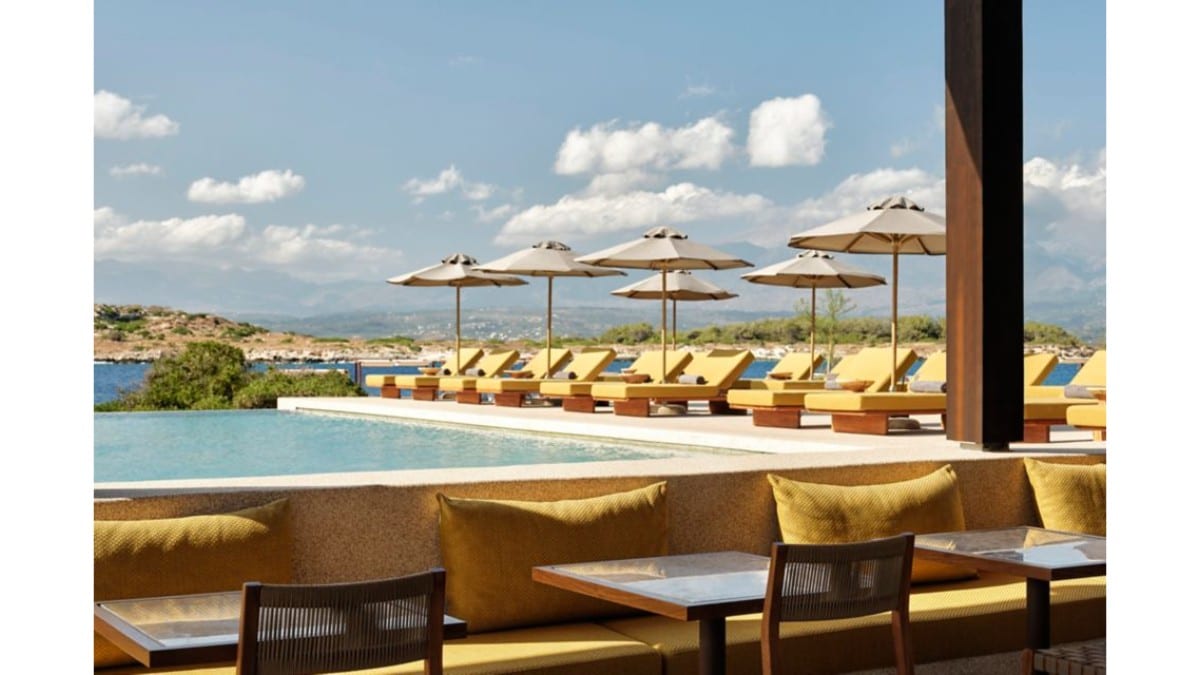 Pool im JW Marriott Crete Resort & Spa