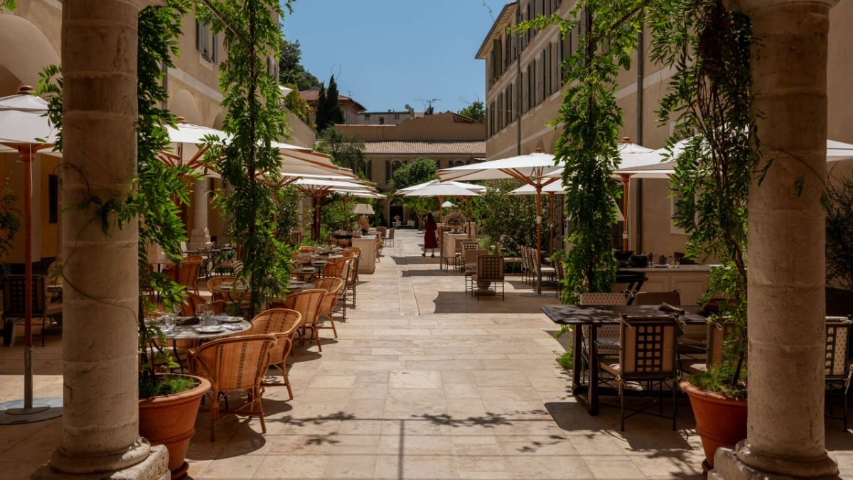 Restaurant im Hôtel du Couvent, a Luxury Collection Hotel, Nizza, Frankreich