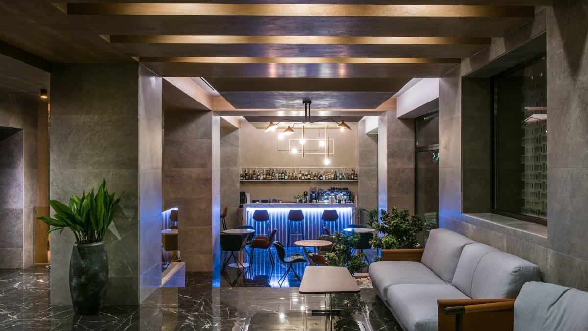 Bar im Chania Flair Boutique Hotel Tapestry Collection by Hilton