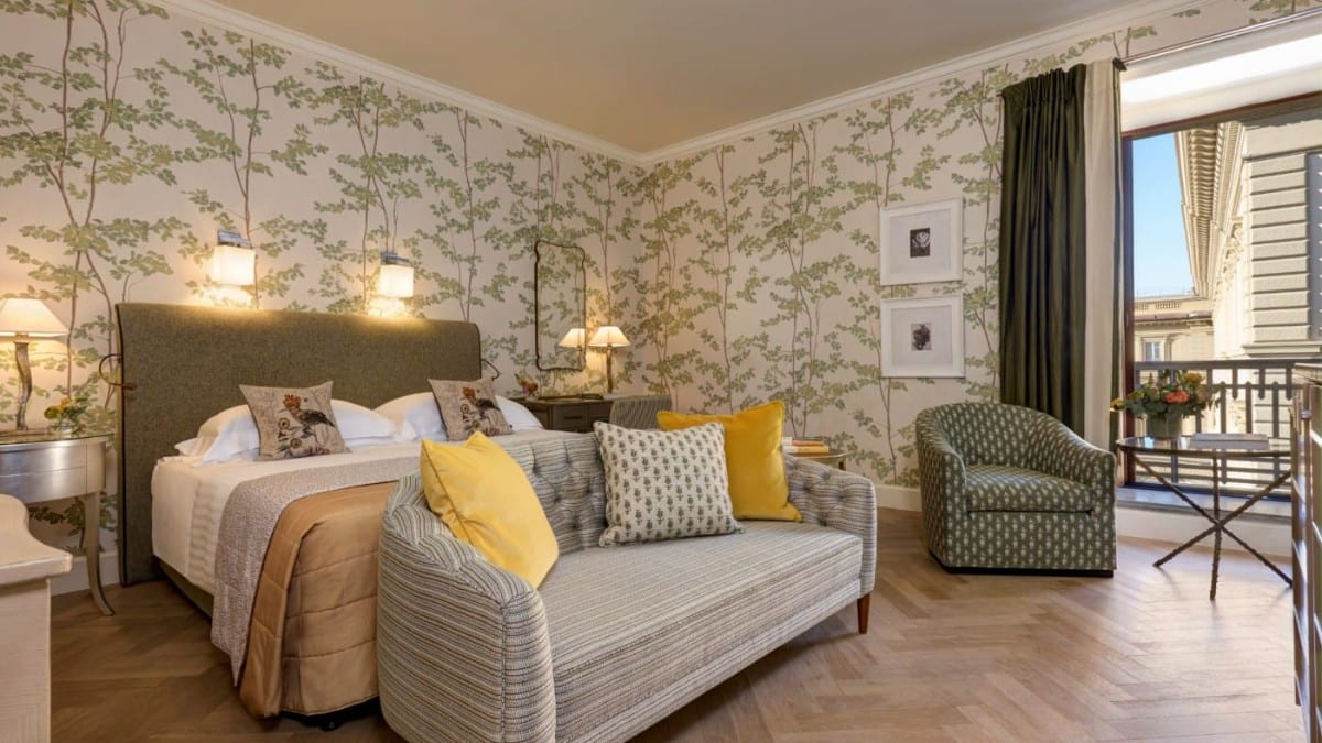 Bedroom at Rocco Forte Hotel Savoy