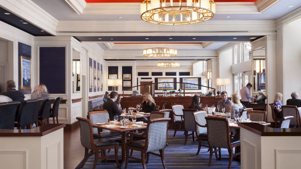 Restaurant im Boston Harbor Hotel
