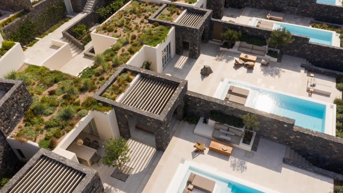 View areas at Canaves Epitome - Small Luxury Hotels of the World