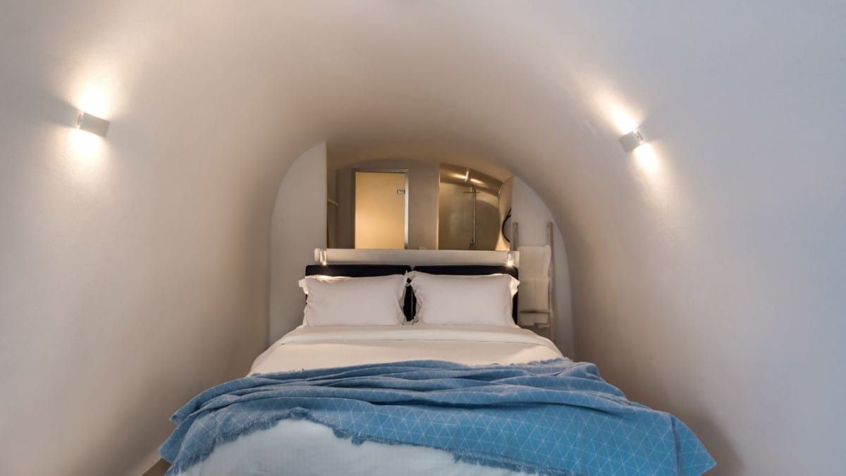 Bedroom at Nefeles Luxury Suites