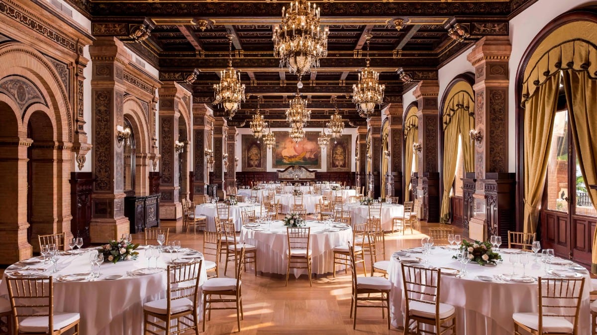 Restaurant at Hotel Alfonso XIII, a Luxury Collection Hotel, Seville