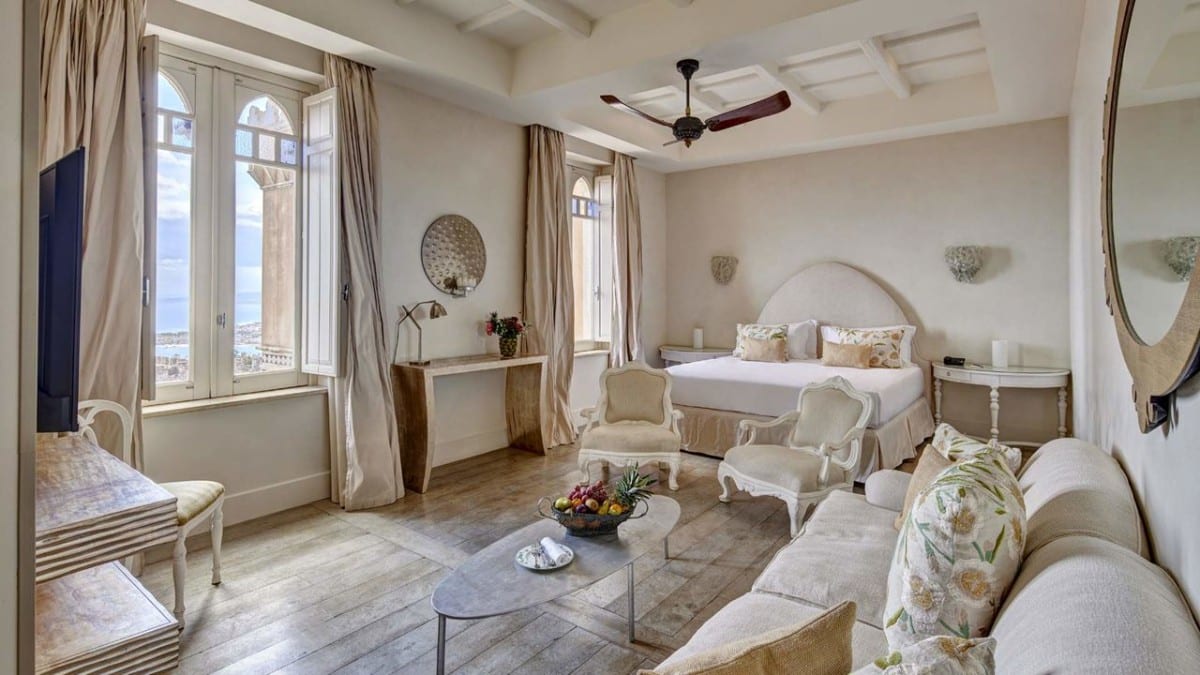 Bedroom at Palazzo Vecchio Taormina