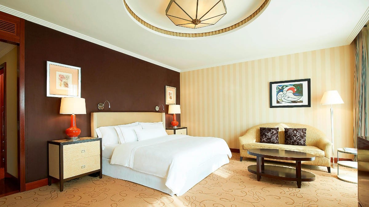 Bedroom at The Westin Valencia