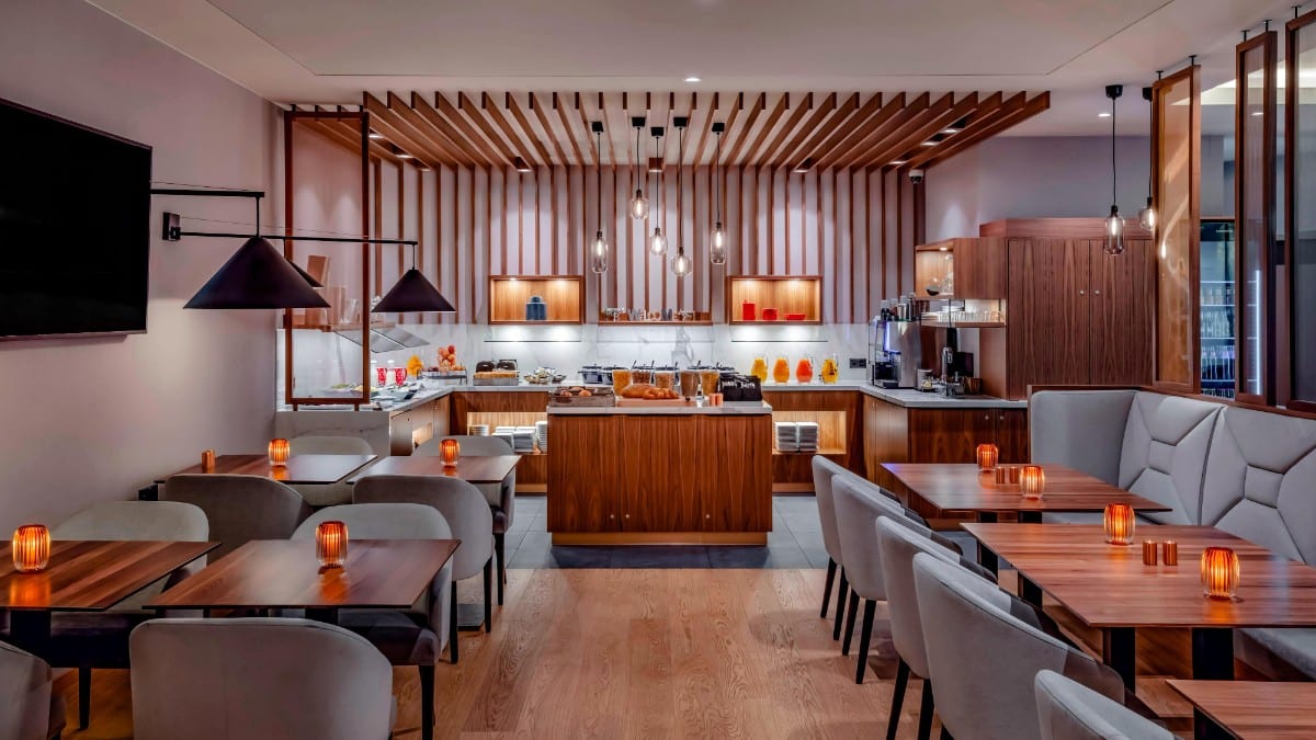 Restaurant at Zurich Marriott Hotel