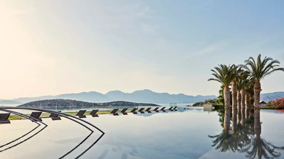 Pool im Minos Palace Hotel & Suites - Adults Only