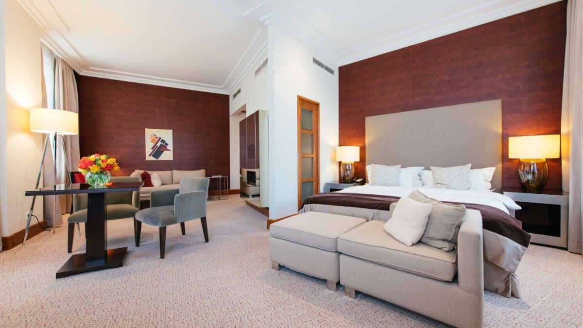 Bedroom at Radisson Blu Style Hotel Vienna