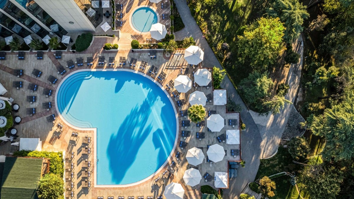 Pool im Swissotel the Bosphorus Istanbul
