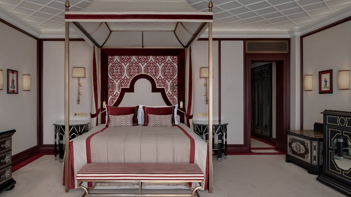 Schlafzimmer im Ciragan Palace Kempinski Istanbul