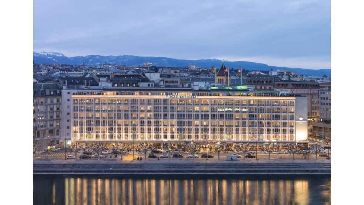 Aussichtsbereiche im Mandarin Oriental, Geneva