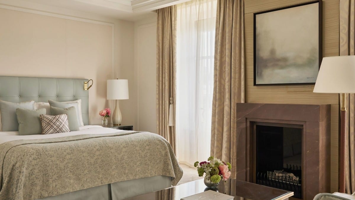 Schlafzimmer im The Woodward, Auberge Collection