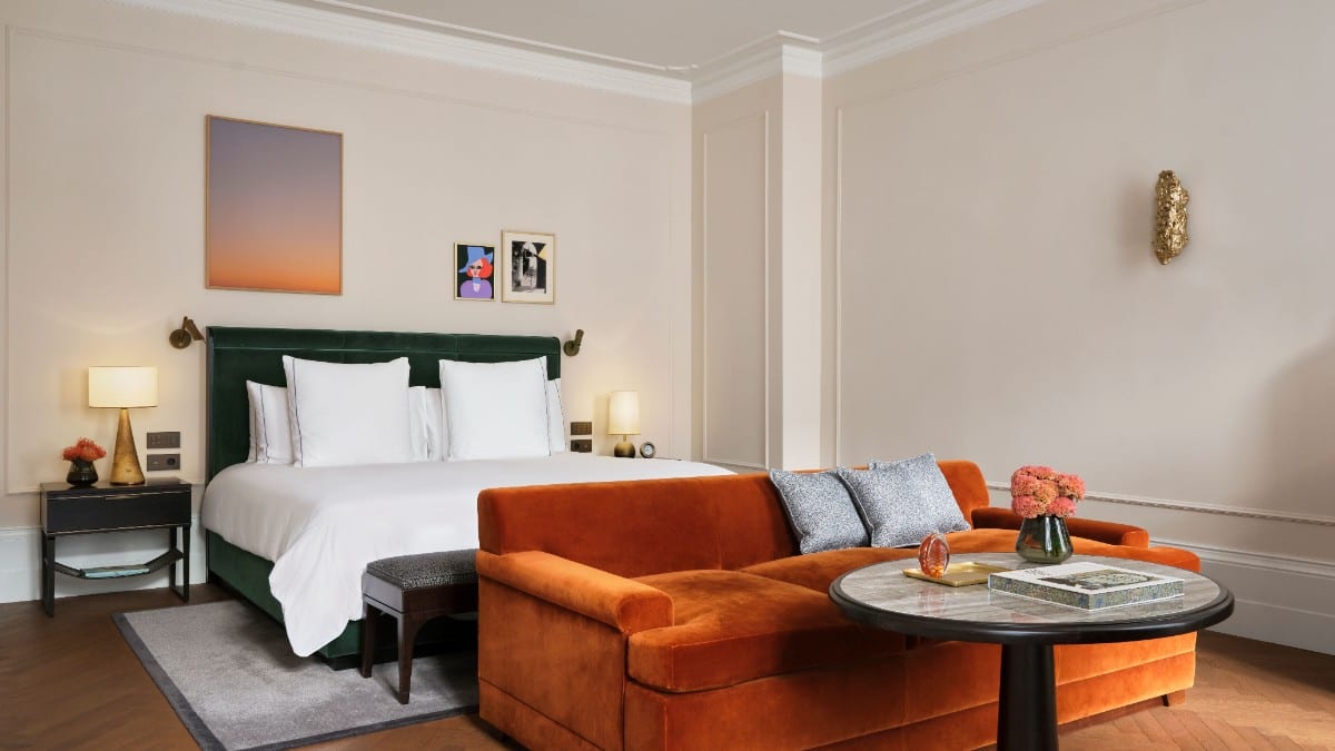 Bedroom at Rosewood Vienna