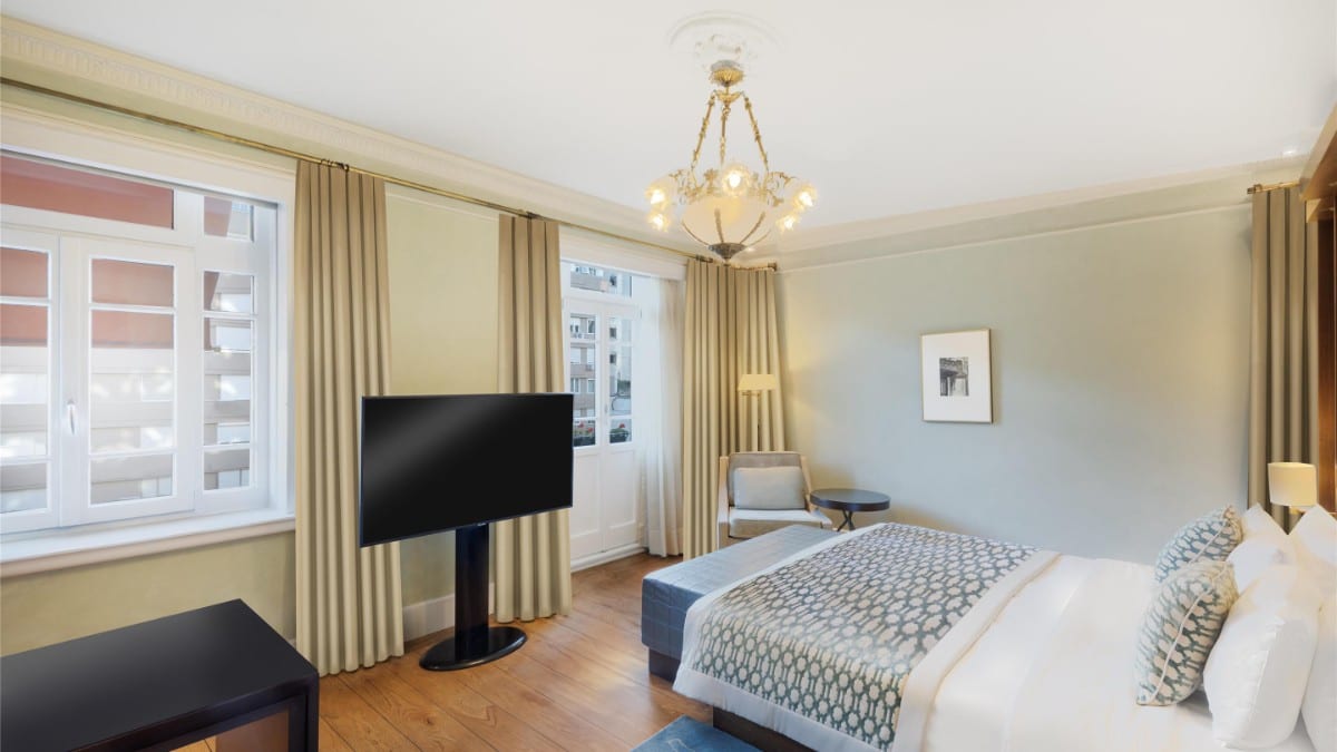 Schlafzimmer im Park Hyatt Istanbul Macka Palas