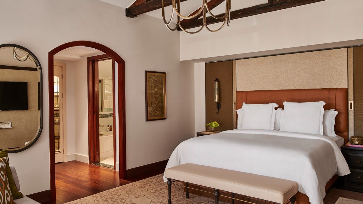 Schlafzimmer im Four Seasons Hotel Istanbul at Sultanahmet
