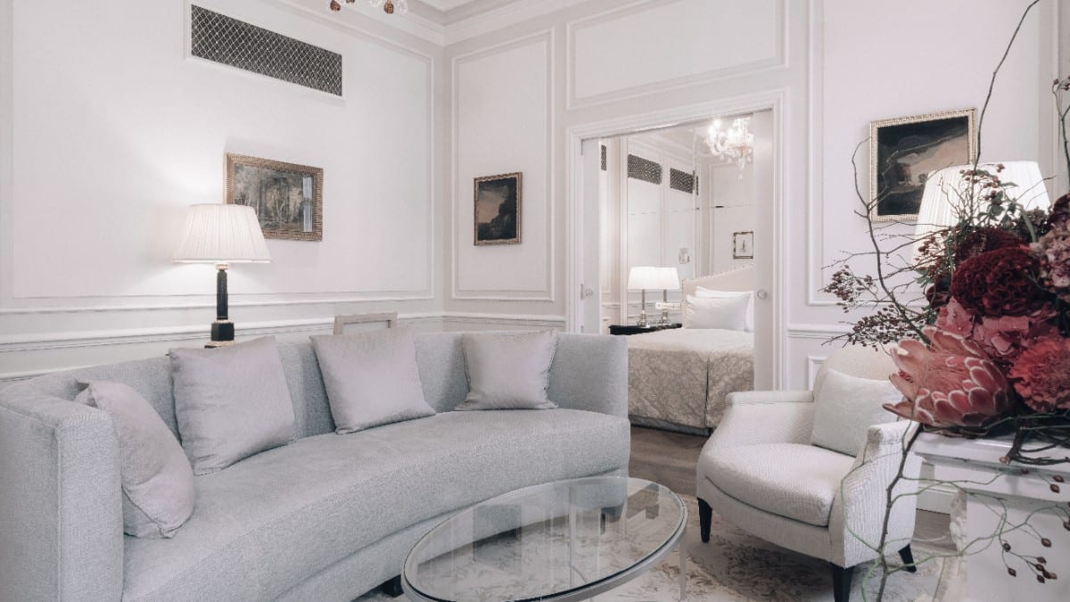 Bedroom at Hotel Sacher Wien