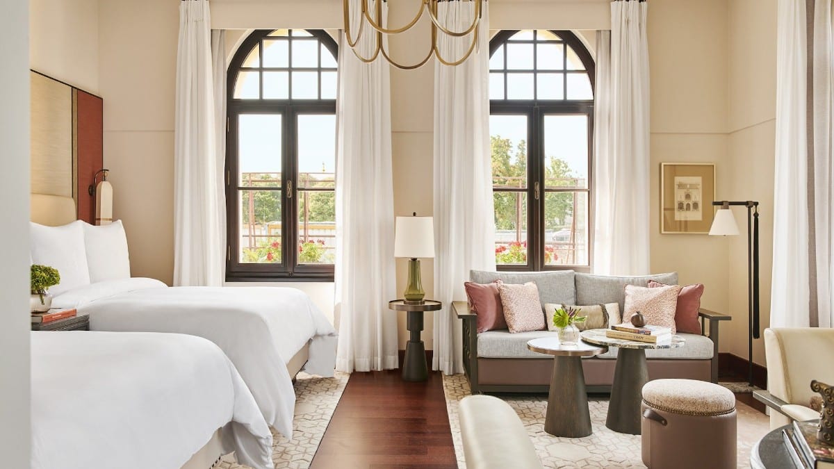 Schlafzimmer im Four Seasons Hotel Istanbul at Sultanahmet