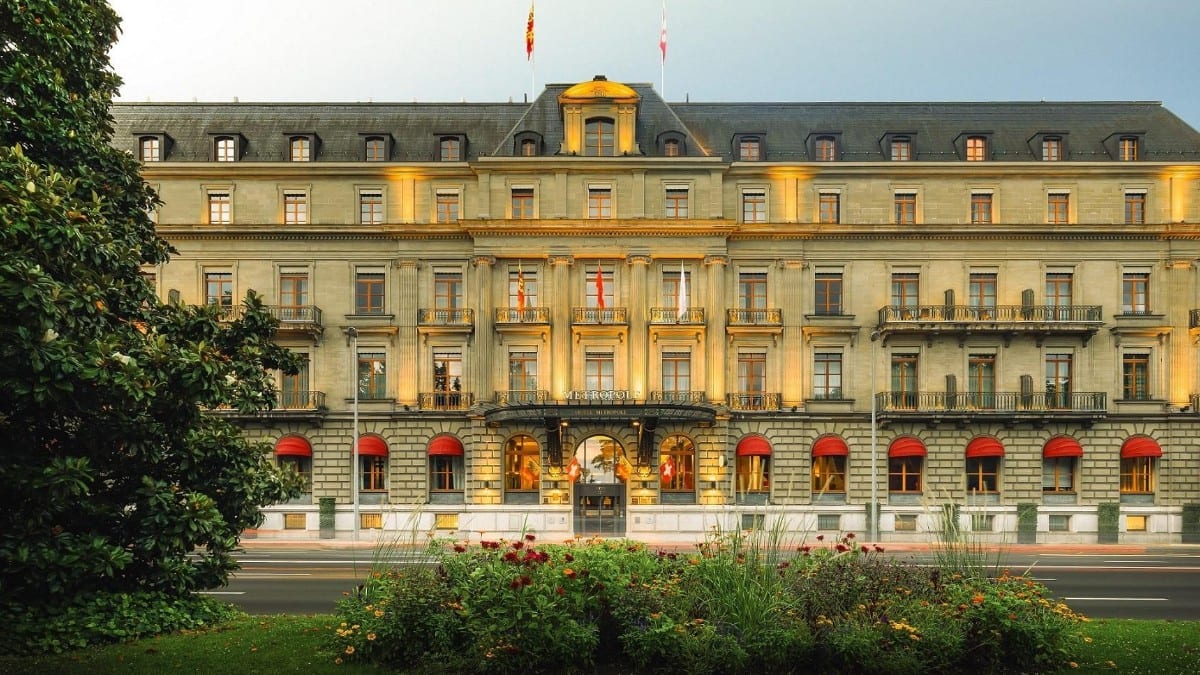 Aussichtsbereiche im Hôtel Métropole Genève