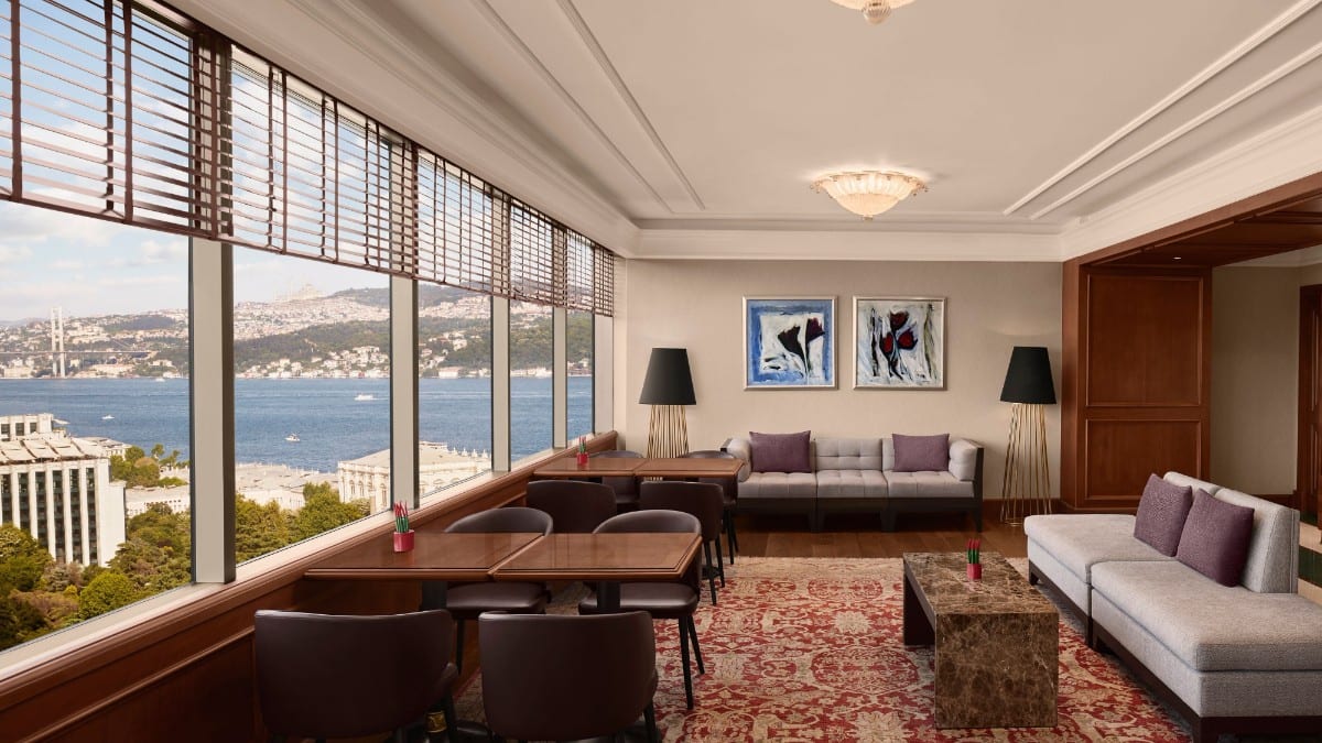 Schlafzimmer im The Ritz-Carlton, Istanbul
