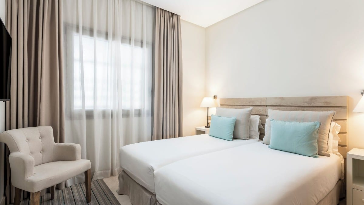 Bedroom at Las Terrazas de Abama Suites