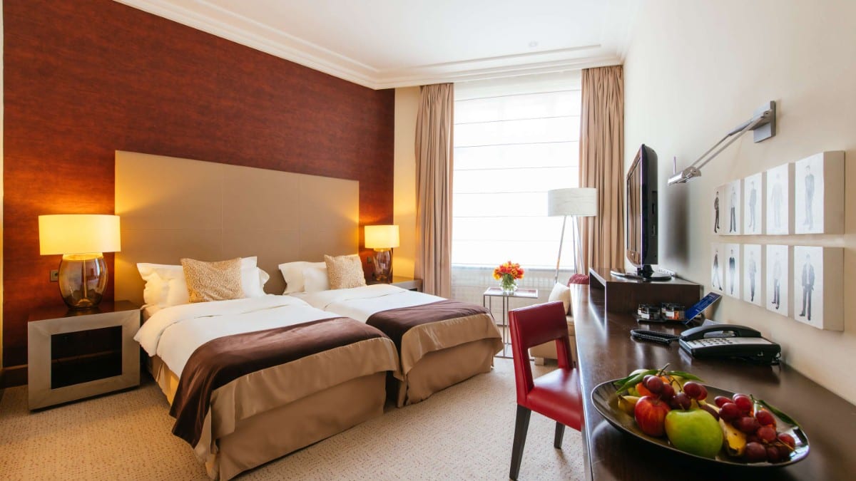 Bedroom at Radisson Blu Style Hotel Vienna