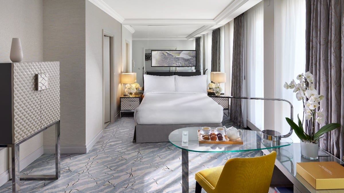 Schlafzimmer im Mandarin Oriental, Geneva