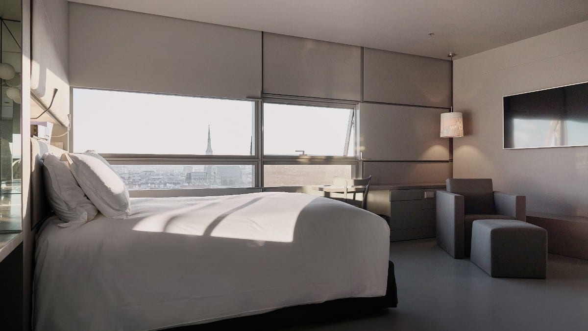 Bedroom at SO/ Vienna