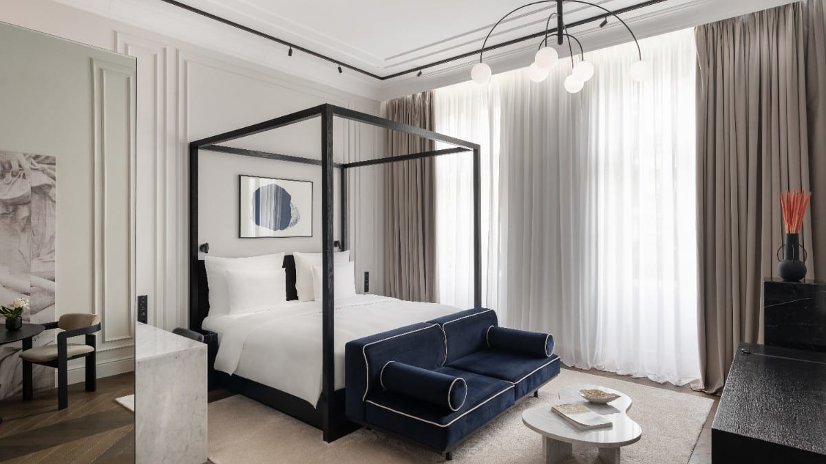 Bedroom at The Amauris Vienna - Relais & Châteaux
