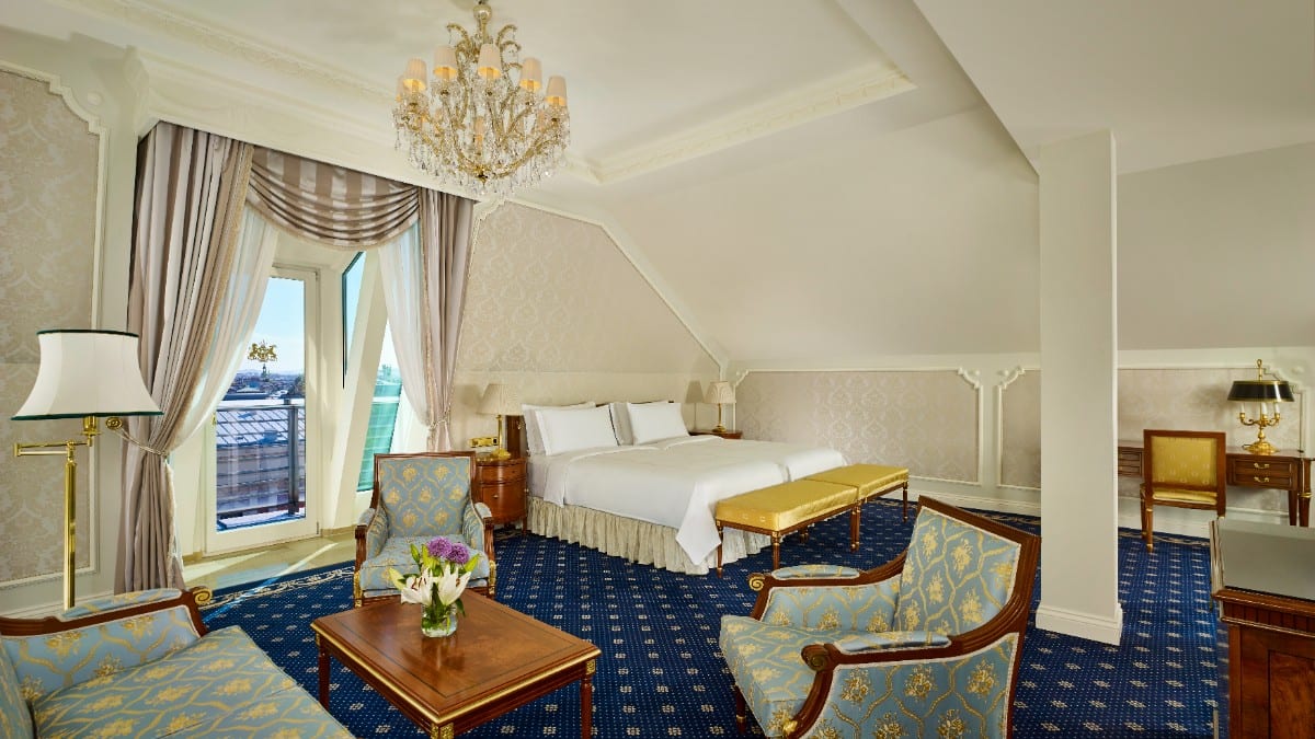 Bedroom at Hotel Imperial, a Luxury Collection Hotel, Vienna