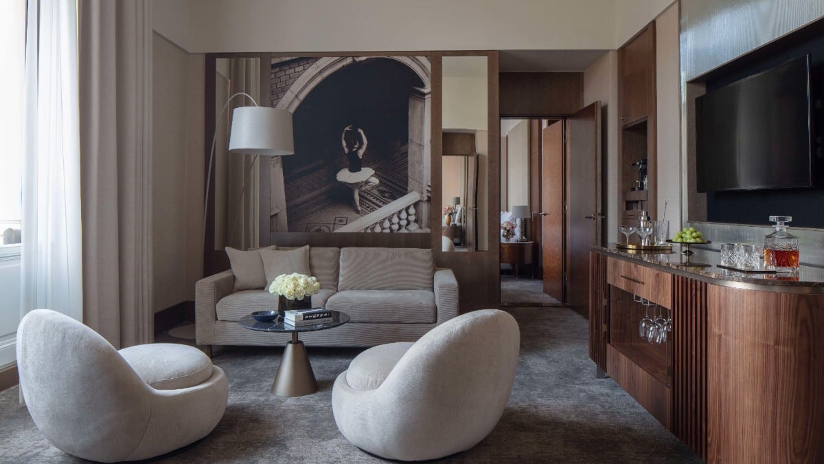 Bedroom at Anantara Palais Hansen Vienna