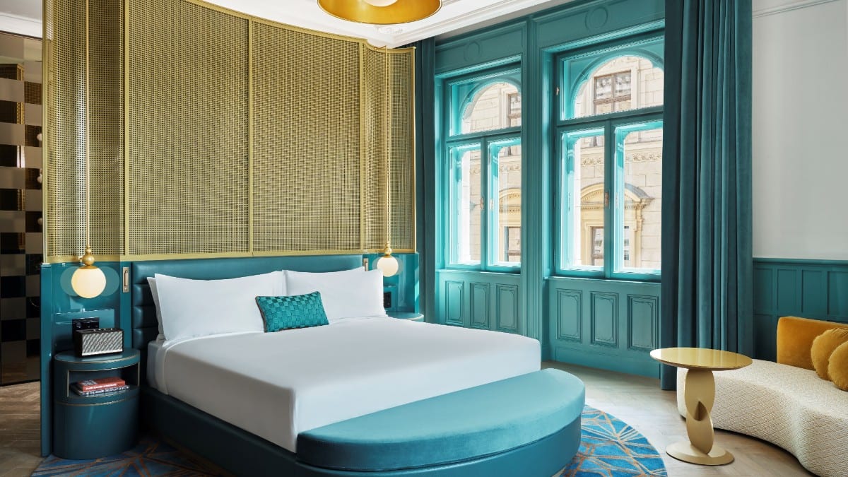 Schlafzimmer im W Budapest