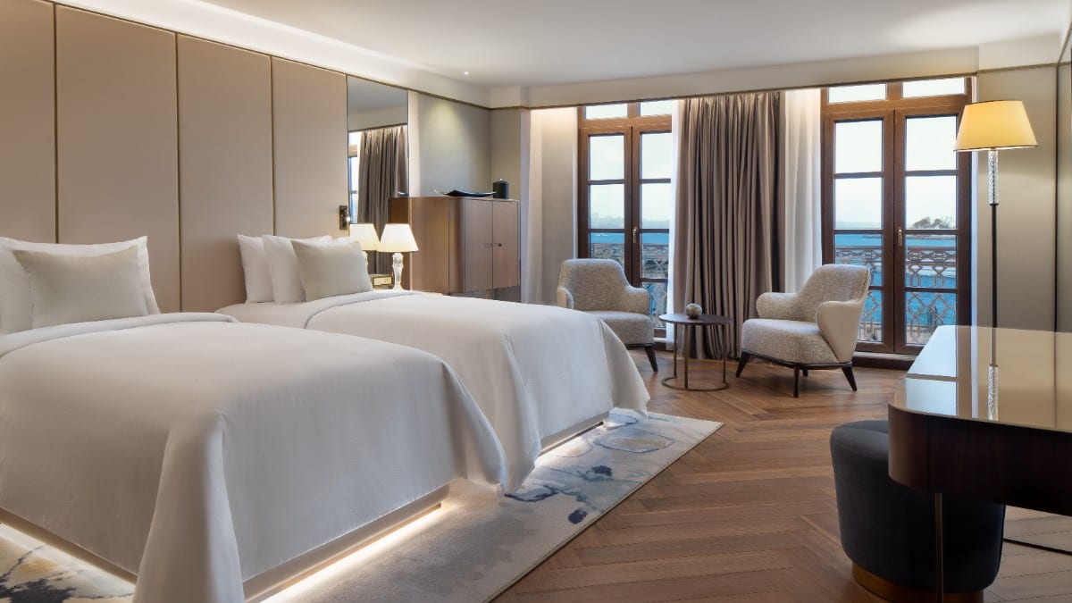 Schlafzimmer im JW Marriott Istanbul Bosphorus