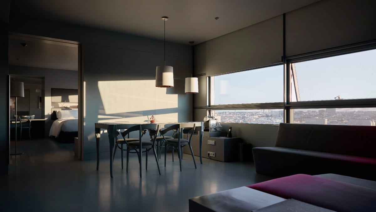 Bedroom at SO/ Vienna