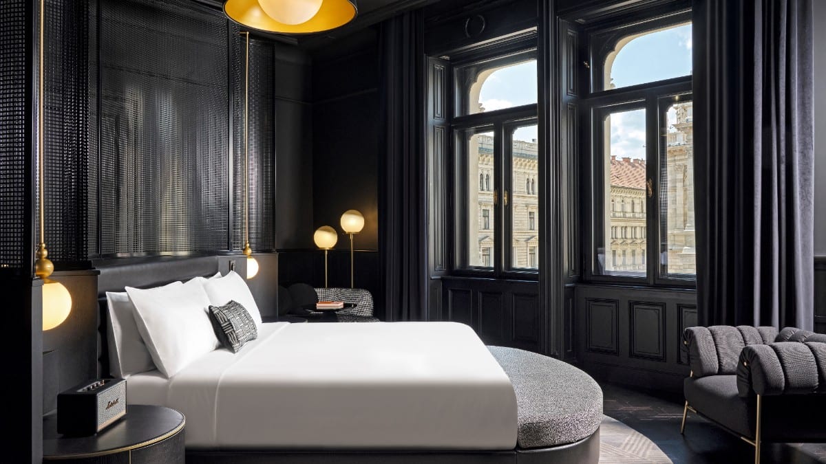 Schlafzimmer im W Budapest