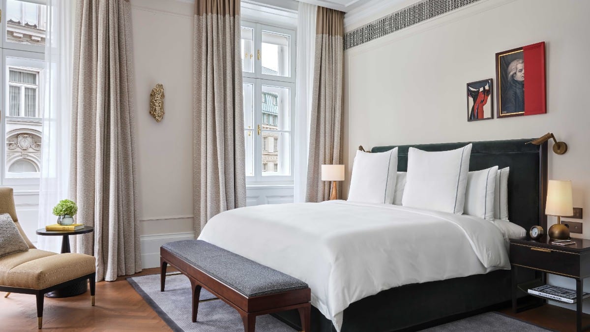 Bedroom at Rosewood Vienna