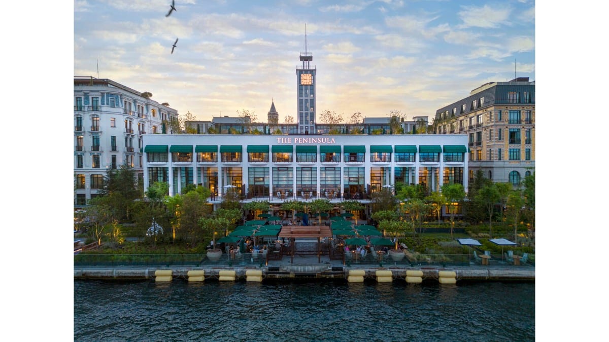Aussichtsbereiche im The Peninsula Istanbul