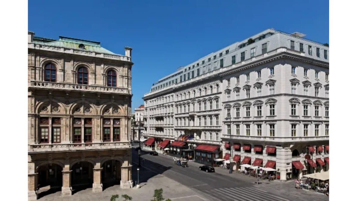View areas at Hotel Sacher Wien