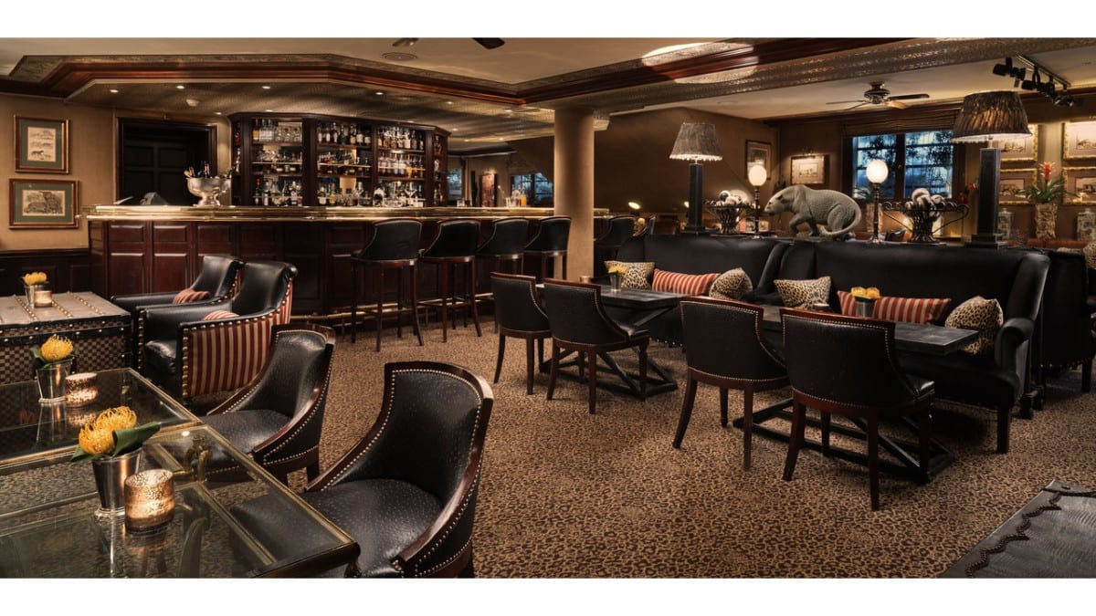 Bar im Hotel d'Angleterre