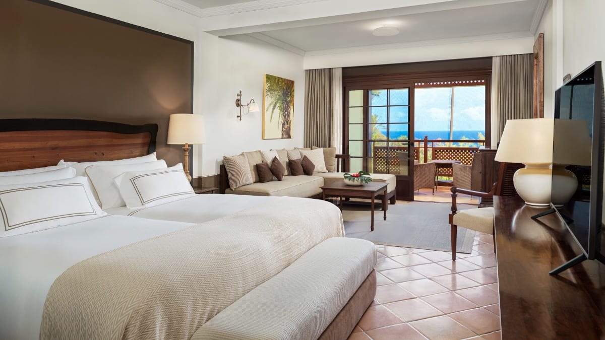 Bedroom at Hotel Hacienda del Conde Melia Collection Golf & Spa – Adults Only