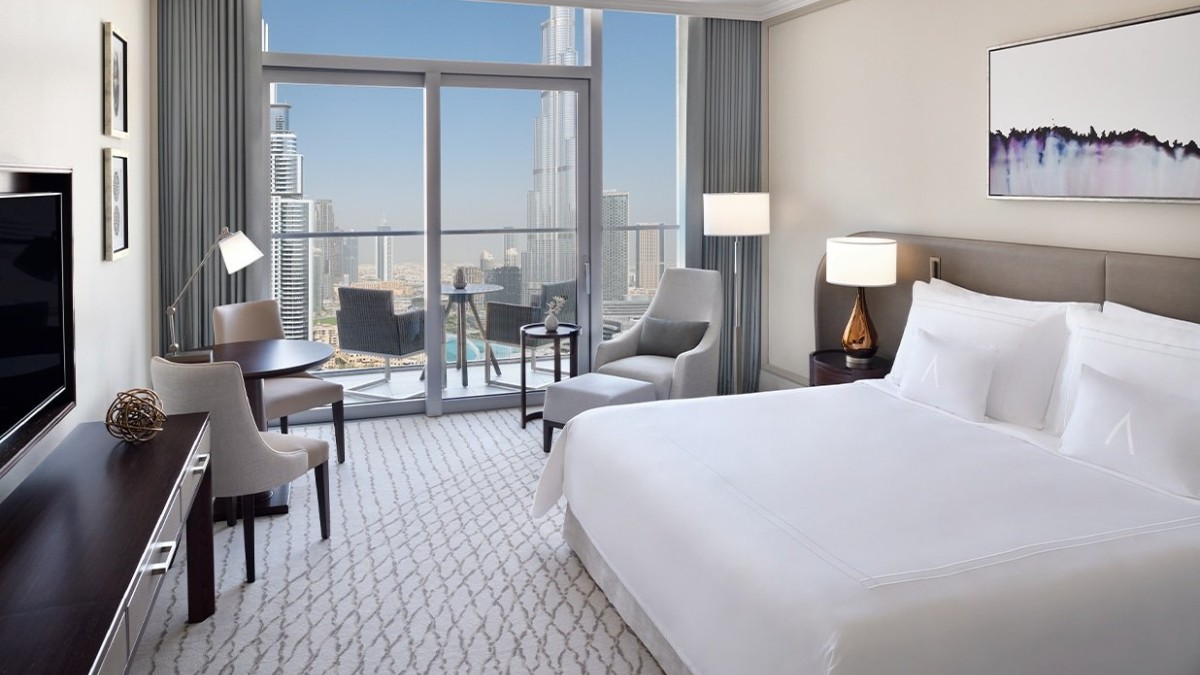 Bedroom at Address Dubai Mall