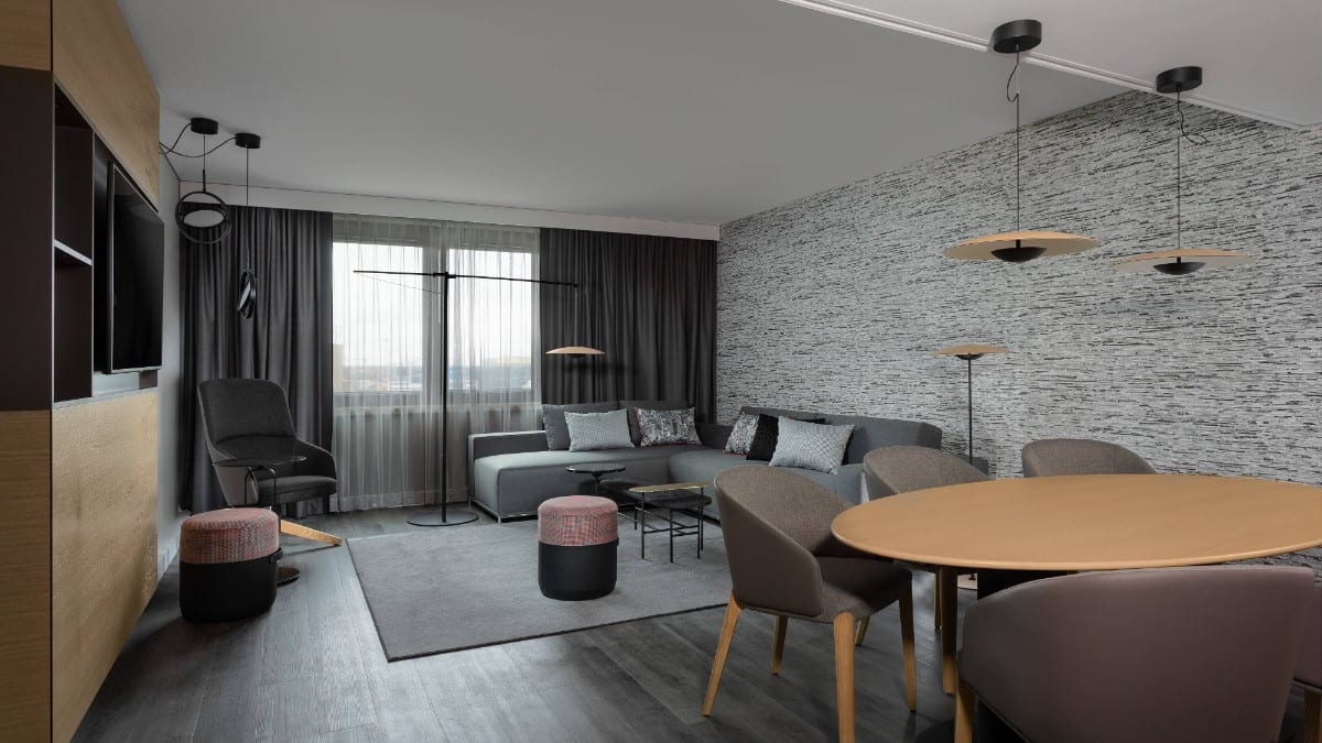 Zimmer im Frankfurt Airport Marriott Hotel